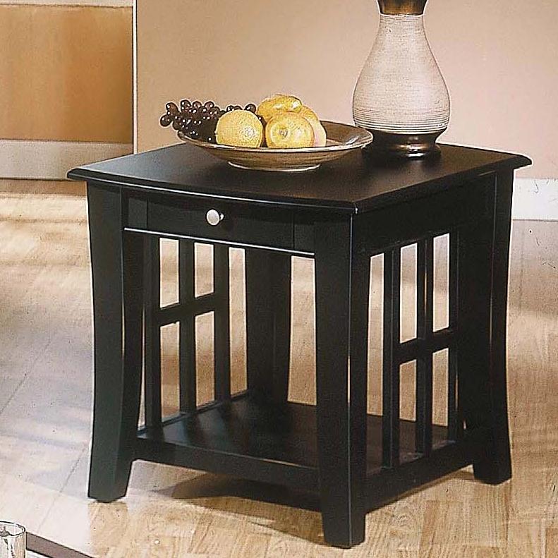 Steve Silver Cassidy 1 Drawer End Table Colder's Furniture and